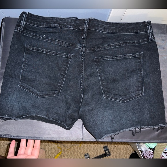 Universal threads black denim shorts - Picture 6 of 9